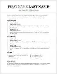 As a simple resume format in word, the template can be easily customized by typing over selected text and replacing it with your own. 29 Free Resume Templates For Microsoft Word How To Make Your Own