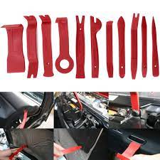 11pcs Portable Auto Car Radio Panel Door Clip Panel Trim Dash Audio Removal Installer Pry Kit Repair Tool Auto Fastener Clip Car Audio Repair Auto Repair