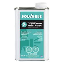 I like to remove the tip set and place it in a cup of clean lacquer thinner while i clean up the rest of the gun. Solvable Lacquer Thinner 946 Ml 53 351 Rona