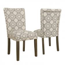 Homepop Parsons Chair Grey Lattice Set Of 2 Homepop Parsons Dining Chairs Dining Chairs Parsons Chairs