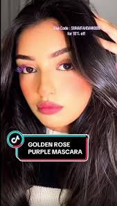 GOLDEN ROSE Purple Mascara for Stunning Lashes
