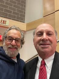 Thanking community volunteer for service