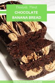 Banana Flour Chocolate Banana Bread Donut Worry Be Healthy Recipe In 2020 Healthy Chocolate Recipes Refined Sugar Free Recipes Banana Flour