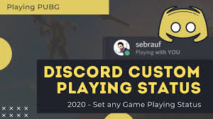 We are the server just for that! Set Custom Playing Status On Discord Mobile 2021 Youtube