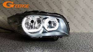 For Bmw 1 Series E82 E88 E87 E81 Quality Ultra Bright Dtm M4 Style Led A Bmw 1 Series Led Angel Eyes Bmw