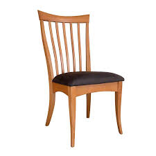 Modern Shaker Dining Room Chair 2 Natural Cherry Seating Made In The Usa Dining Chairs Chair Dining Room Chairs