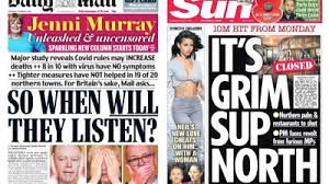 Find breaking us news, local new york news coverage, sports, entertainment news, celebrity gossip, autos, videos and photos at nydailynews.com. Pub Closures In North Dominate Uk Newspaper Front Pages Itv News