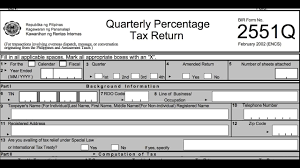 How to prepare and file your return with the bir? Bir Form 2551q Etm Filling Up Correctly Youtube