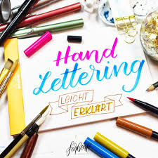 Durch den neuen umgang mit schrift und die stärkung deiner hand kann sich auch deine normale handschrift. Handlettering Was Ist Das Der Grosse Guide Von Farbcafe De