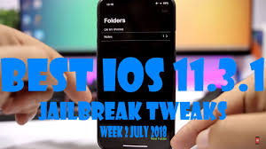 Best Free Tweaks 5 Jailbreak Tweaks For Ios 11 3 1 Device Week 2 July 2018 Please Follow Us For More Updates Ios 11 Iphone Hacks Iphone