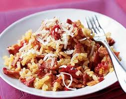 Risotto Aux Poireaux Lardons Et Chorizo Au Thermomix