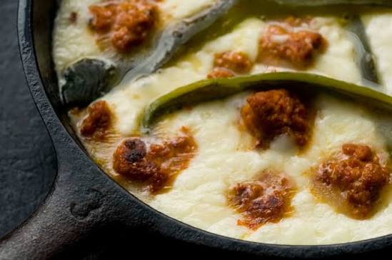 Flamed Cheese