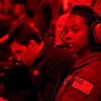 US Navy AIRMAN Apprentice (AA) Robert L. Aubrecht records an aircraft's  weight prior to launching from the nuclear powered aircraft carrier USS  JOHN C. STENNIS (CVN 74). The JOHN C. STENNIS is