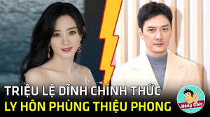 Sau khi những bức ảnh này được chia sẻ, nhiều. Sá»'c Triá»‡u Lá»‡ DÄ©nh Phung Thiá»‡u Phong Tuyen Bá»' Ly Hon Sau 3 NÄƒm Ben Nhau Hong Cbiz Youtube
