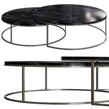 Coffee table has antiqued brass hardware, one large drawer, book and magazine rack below; West Elm Globe Nest Coffee Table 3d Model For Download Cgsouq Com