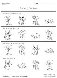 In this science worksheet, your child learns about the properties of materials and ranks three cups in order of easiest to hardest to bend. Mapping Worksheets For Kindergarten Following Directions Activities For Presch Science Worksheets Follow Directions Worksheet Kindergarten Worksheets Printable