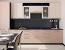 High Gloss Cappuccino Kitchen Units