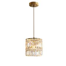 Save on gold island kitchen pendant lighting free shipping at bellacor! Crystal Pendant Lighting Modern Chandelier 1 Light Gold Ceiling Fixture Hanging Lamp For Kitchen Island Living Room Bedroom Dining Room Foyer Buy Online In Qatar At Qatar Desertcart Com Productid 92596588
