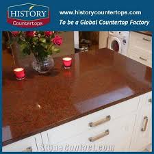 Granite countertops add value to your kitchen build or remodel. South Africa Granite Rojo African Vermelho Africa Red Color Polishing Kitchen Countertops Custom Tops Island Tops For Multi Family And Apartment Project From China Stonecontact Com