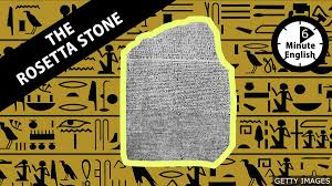 Advice is a noun meaning an opinion given with the intention of. Bbc Learning English 6 Minute English The Rosetta Stone