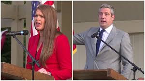 House of representatives in 2002 and was sworn in on january 3, 2003. Rep Tim Ryan Faces Challenger Christina Hagan In Boardman Candidates Night Wytv