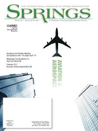 Springs Winter 2011 Vol 50 No1 By Spring Manufacturers