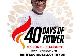 Did you know when to stop fasting, or you were determined to make it to 40? 40 Days Of Power Icgc Holy Ghost Temple