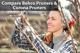 hand pruner comparison chart compare bahco corona pruners