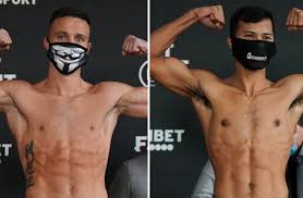 Sunday, 23rd may 2021, 8:12 am. Josh Taylor Vs Apinun Khongsong Official Weigh In Results