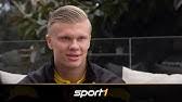 Erling haaland ist der shootingstar von borussia dortmund. Erling Haaland Nach Dreierpack Ich Kann Meine Freundin Nicht Betrugen Youtube