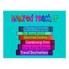 Home of the best teacher memes on the internet! Retired Teacher Gifts Stack Of Books Design Postcard Zazzle Com In 2021 Teacher Quotes Funny Teacher Retirement Retirement Quotes