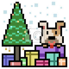 In diesem video zeige ich euch wie man eine pixel ananas 🍍 malt. Pixel Art Hund Geschenkbox Leinwandbilder Bilder Geschenkkarton Pixel Bulldogge Myloview De