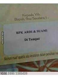 Contoh surat undangan aqiqah berikut, dalam format ms. 7 Nama Tertera Di Undangan Pernikahan Ini Bikin Senyum Cengar Cengir Hot Liputan6 Com