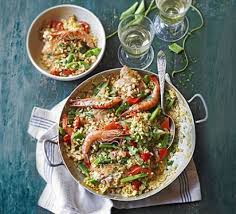 Runner Bean Prawn Paella Recipe Yummy Chicken Recipes Paella Recipes