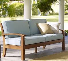 Chatham Sofa Potterybarn For The Florida Room In Navy With The Jade Green Classic Stripe Wicker Sofa Outdoor Outdoor Lounge Seating Lounge Chair Outdoor