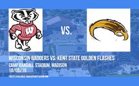 wisconsin badgers vs kent state golden flashes tickets