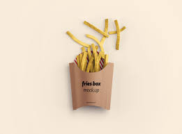 You Ve Seen An Awesome Fries Box Mockup Psd Template It Comes In Psd Format The Background Is Isolated And Box Mockup Free Packaging Mockup Packaging Mockup