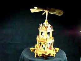Vintage Swedish Christmas Candle Spinning Angels Youtube