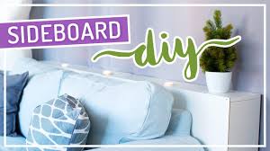Beistelltisch aus holz mit ablage und magazinhalter. Diy Sideboard Als Ablage Selbstgemacht Typischsissi Youtube