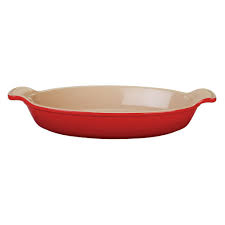 Get advice, inspiration and our top product picks in one place. Le Creuset 1 7 10 Qt Oval Cerise Red Stoneware Au Gratin Dish 11 1 4 L X 7 1 4 W X 2 H