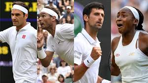 Federer (20), nadal (17), djokovic (14) • 1 numarada kalınan hafta: Federer Nadal Djokovic Share Wimbledon Manic Monday With Gauff