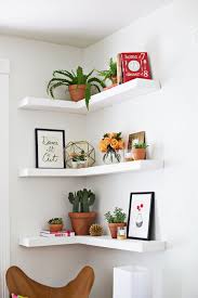 The shelf measures 15 on each side and can be attached on the wall with the mounts on top/bottom or the sides. Ideas For Floating Shelves Floating Shelf Styles