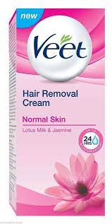 Veet Hair Removing Cream Normal Skin 60g Underarms Bikini Line Veet Hair Removal Cream Veet Normal Skin