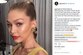 See more ideas about gigi hadid, hadid, gigi. Gigi Hadid Channels Coastal Cool With New Makeup Collection News Collection 882977