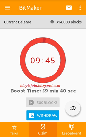 Nambang Bitcoin Otomatis Stopwatch