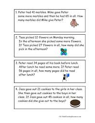 2nd Grade Number Math Words Addition Words Math Word Problems