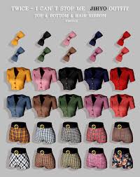 Twice i can't stop me m/v. Twice I Can T Stop Me Outfit From Rimings Sims 4 Downloads