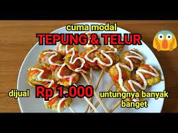 Jajanan Ini Cuma Modal Tepung Telur Bikin Untung Banyak Youtube Ide Makanan Makanan Makanan Jalanan