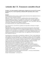Recunoasterea cheltuielilor de transport aferente achizitiilor intracomunitare. Achizitie Tractor Din Polonia
