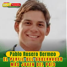 Gobernador Lunes 6 de enero de 2025 Pablo Isaac Rosero Bermeo, tiene 26  años y es el ecuatoriano más joven en ocupar el cargo de gobernador, luego  de Jorge Miño, quien asumió